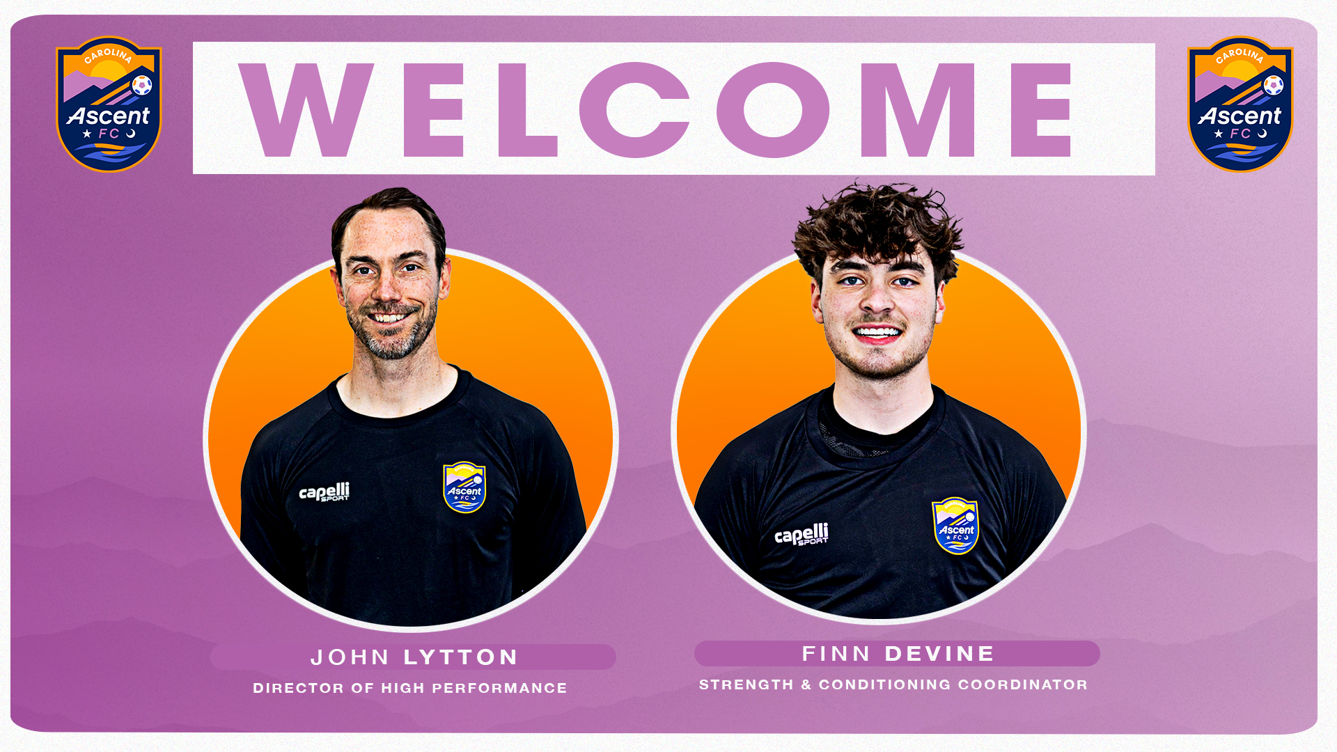 Carolina Ascent Welcome High Performance Coaches, John Lytton and Finn Devine featured image