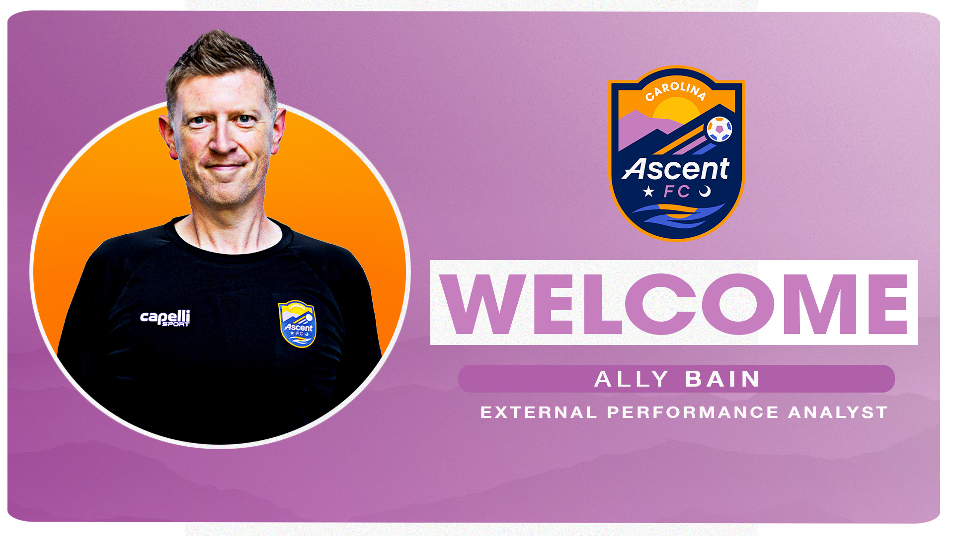 External Performance Analyst, Ally Bain, Joins Carolina Ascent FC Technical Staff featured image
