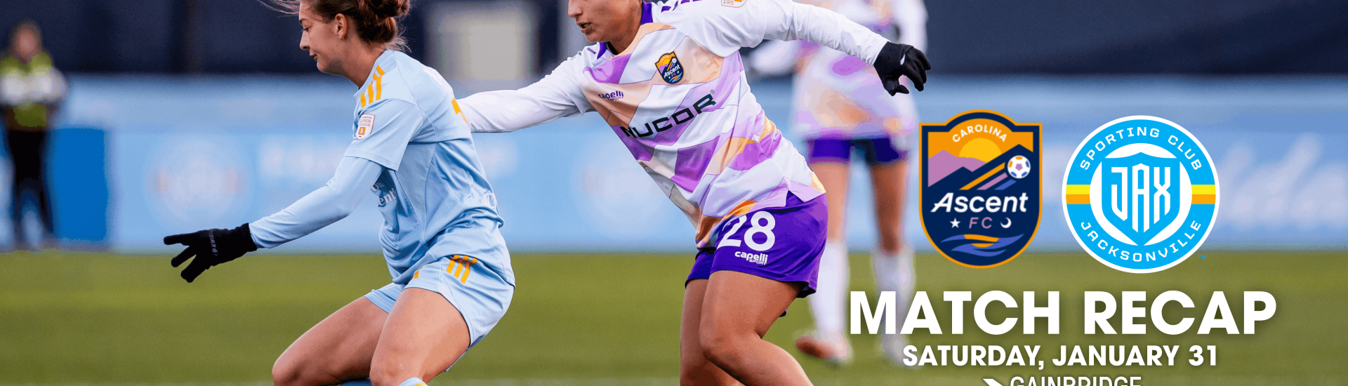 Carolina Ascent Falls at Sporting Jax After Late Winner