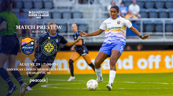 Carolina Ascent Looks To Continue Perfect Start Against Tampa Bay in Club’s Home Opener