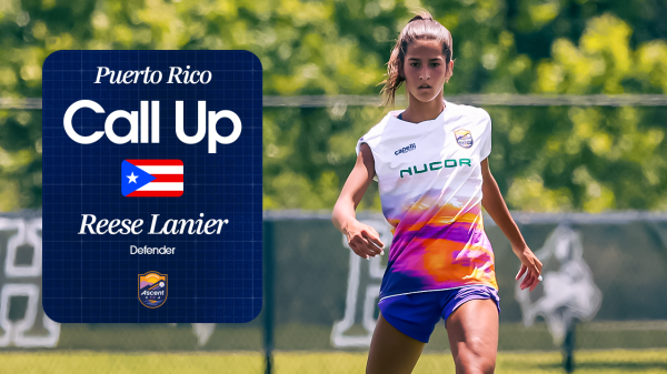 Carolina Ascent U-20 Standout Reese Lanier Earns Puerto Rico U-17 World Cup Call-Up