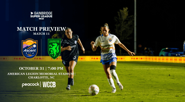 PREVIEW: Carolina Ascent Returns Home for Halloween Clash Against Lexington